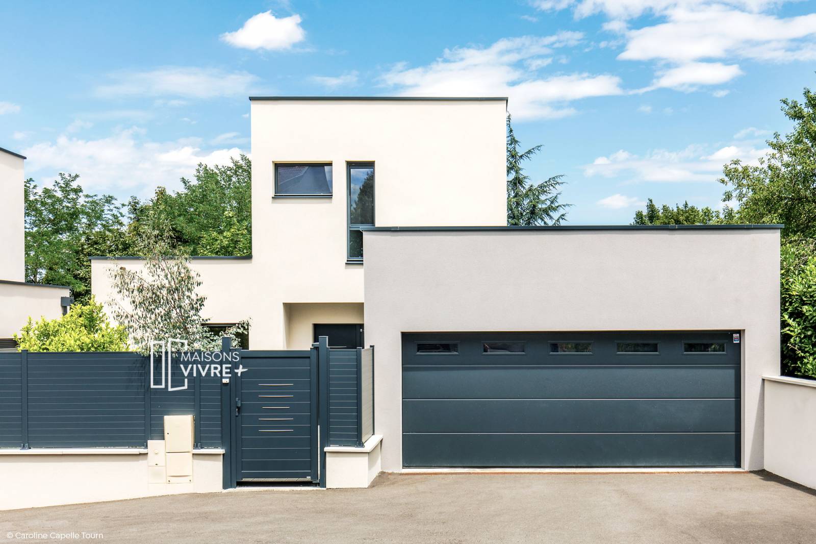 Maison contemporaine aux portes de Lyon