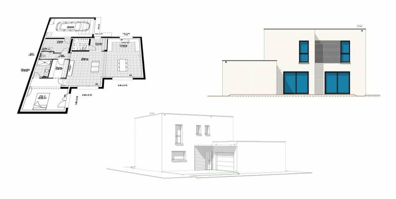 Déroulement d'un projet de construction de maisons